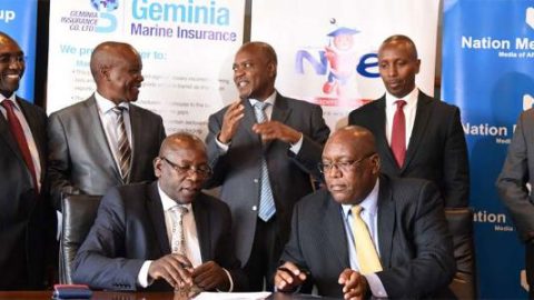 Geminia Insurance in free school newspapers pact with Nation Media