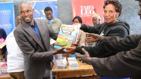 NMG donates books to Laikipia’s Uaso Narok Primary School