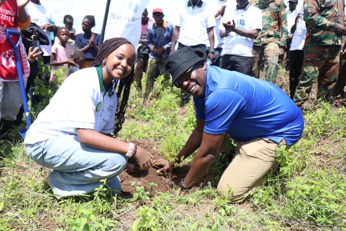 Nation Media Foundation Joins Kinale Forest Rehabilitation Initiative in Tree-Growing Exercise
