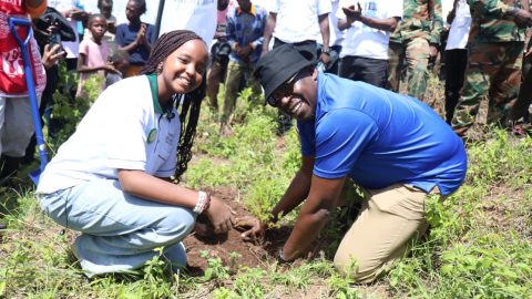 Nation Media Foundation Joins Kinale Forest Rehabilitation Initiative in Tree-Growing Exercise