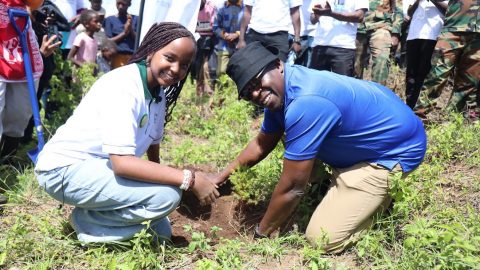 Nation Media Foundation Joins Kinale Forest Rehabilitation Initiative in Tree-Growing Exercise